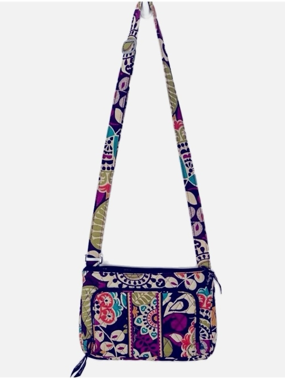 VERA BRADLEY Crossbody Bag with Adjustable Strap